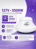 Chuveiro Lorenzetti Bella Ducha 4T Branco 5500W 127V – 4 Temperaturas