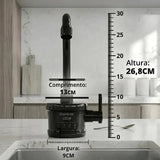 Torneira Elétrica Enerbras 4T Plus 4 Temperaturas Preta PVC 220V 5500W