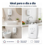 Aquecedor Elétrico Lorenzetti Versátil Branco 220V 5500W para Torneiras, Misturadores e Monocomandos