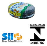 Cabo Flexível 16mm2 750V Antichama 100m Preto SIL