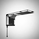 CHUVEIRO LORENZETTI ACQUA DUO ULTRA PRETO/CROMADO 220V 7800W | ELETRÔNICO, 2 TIPOS DE JATO E PRESS PLUS