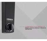 Chuveiro Acqua Century Preto 7500W 220V Eletrônico 7.5 KW Lorenzetti