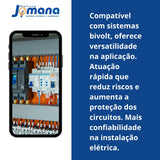 Interruptor Diferencial DR IDR 2P 40A Bivolt Enerbras