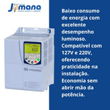 Inversor De Frequência CFW500 7,5CV 14A 380V Trifásico Industrial WEG