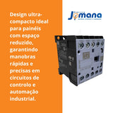 Mini Contator Auxiliar Cwca0-22-00c03 24VDC WEG
