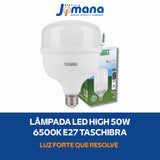Lâmpada High LED Taschibra TKL 270 50W 6500K – Branco Frio – Bivolt – Base E27