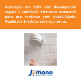 Ducha Eletrônica E-Soft 7500W 220V Branca Enerbras