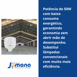 Lâmpada High LED Taschibra TKL 270 50W 6500K – Branco Frio – Bivolt – Base E27