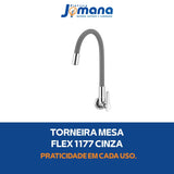 Torneira Multiuso de Parede Bica Flexível 1178 G27 Lorenzetti