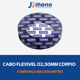 Cabo Flexível 2,5 mm Preto Corfio com 100 m