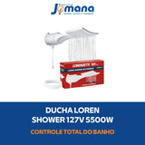Ducha Loren Shower Ultra Eletrônica 127V 5500W Lorenzetti