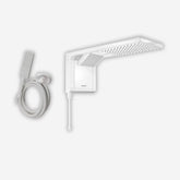 Chuveiro Elétrico De Parede Lorenzetti Acqua Ultra Duo 7,8kw Cor Branco 220v 7.8 Kw