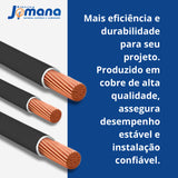 Cabo Flexível 2,5 mm Preto Corfio com 100 m