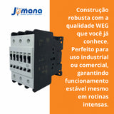Contator Tripolar WEG CWM50 50A 220V 1NA+1NF – Alta Performance – CWM50-11-30V26