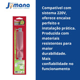 Resistência Bella Ducha Ultra 4T 3065-E 6800W 220V 7589234 Lorenzetti
