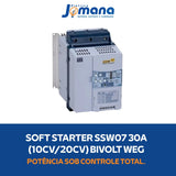 Soft Starter SSW07 30A 220V/380V | 10CV e 20CV WEG