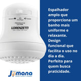 Chuveiro Maxi Ducha 3 Temperaturas Ultra 220/5500w Lorenzetti