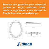 Assento Sanitário Duratti Branco Oval Universal - Modelo 7153011 - LORENZETTI