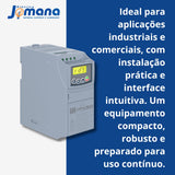 Inversor de Frequência WEG CFW300 1cv 4,2A 220V Monofásico para Trifásico – CFW300A04P2S2NB20