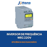 Inversor De Frequência Weg Cfw100b02p6s220g2 220v