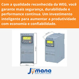Inversor De Frequência Weg - Cfw300a07p3s2nb20 220v