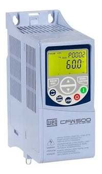 Inversor de Frequência Trifásico WEG CFW500 3CV 380-480V 6,1A IP20 – Controle Vetorial para Motores Trifásicos