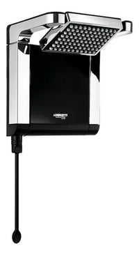 DUCHA LORENZETTI ACQUA STAR ULTRA PRETO/CROMADO 220V 7800W ELETRÔNICA