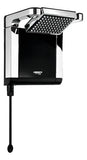 DUCHA LORENZETTI ACQUA STAR ULTRA PRETO/CROMADO 220V 7800W ELETRÔNICA