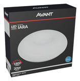 Plafon LED Avant Iara Branco Bivolt 127/220V Sobrepor – LED Integrado