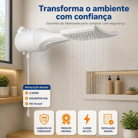 Ducha Loren Shower Ultra Eletrônica 127V 5500W Lorenzetti