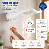 Ducha Loren Shower Ultra Eletrônica 127V 5500W Lorenzetti