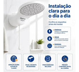 Chuveiro Ducha Eletrônica Moment 7500W 220V 7.5 kW Zagonel