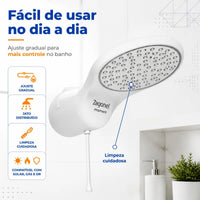 Chuveiro Ducha Eletrônica Moment 7500W 220V 7.5 kW Zagonel