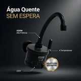 Torneira Elétrica Enerbras 4T Plus 4 Temperaturas Preta PVC 220V 5500W