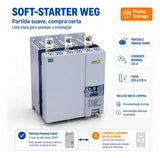 Soft Starter WEG SSW07 SSW070312T5SH2Z 312A 220-575V Trifásica