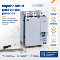 Soft Starter WEG SSW07 SSW070312T5SH2Z 312A 220-575V Trifásica