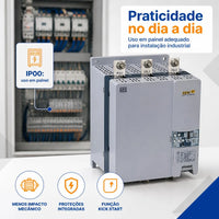 Soft Starter WEG SSW07 SSW070312T5SH2Z 312A 220-575V Trifásica
