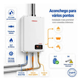Aquecedor A Gás Lorenzetti 3700de Glp 37 Litros Cor Branco Branco 127/220v Glp