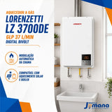 Aquecedor A Gás Lorenzetti 3700de Glp 37 Litros Cor Branco Branco 127/220v Glp