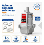 Bomba Submersa Lorenzetti BSL-900 254V 430W 2300 L/h Cinza