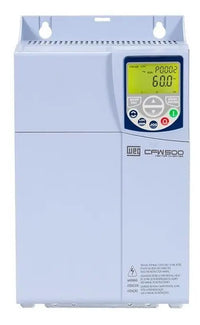 Inversor de Frequência WEG CFW500 15CV 47A Trifásico 220V IP20 para Motores de Indução – Modelo CFW500D47P0T2DB20 G2