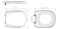 Assento Sanitário Almofadado Multi Branco (MULTI BC) Lorenzetti – Anatômico em Polipropileno com Fixação Ajustável