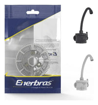 Torneira Elétrica Enerbras 4T Plus Prata Cromada 220V 5500W 4 Temperaturas – Parede