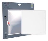 Painel LED 24W Quadrado Embutir 4000K Bivolt Branco Neutro Avant