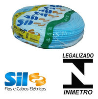 Cabo Flexível Unipolar SIL 16 mm² Azul 450/750V 100% Cobre Antichama – SIL Fios e Cabos Elétricos