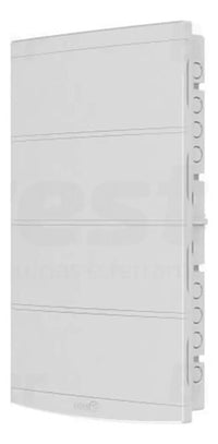 Quadro de Distribuição Tigre Slim 64 Disjuntores DIN de Embutir Branco IP40