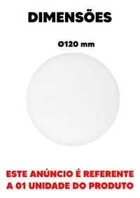 Painel LED Redondo de Embutir Avant Bivolt 127/220V – Iluminação LED de Alta Eficiência