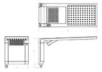 Chuveiro Elétrico De Parede Lorenzetti Acqua Ultra Duo 7,8kw Cor Branco 220v 7.8 Kw