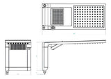 Chuveiro Elétrico De Parede Lorenzetti Acqua Ultra Duo 7,8kw Cor Branco 220v 7.8 Kw