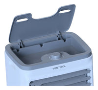 Climatizador de Ar Ventisol CLIN16-02 16 Litros 220V Branco/Cinza – 5 em 1 com Reservatório para Gelo